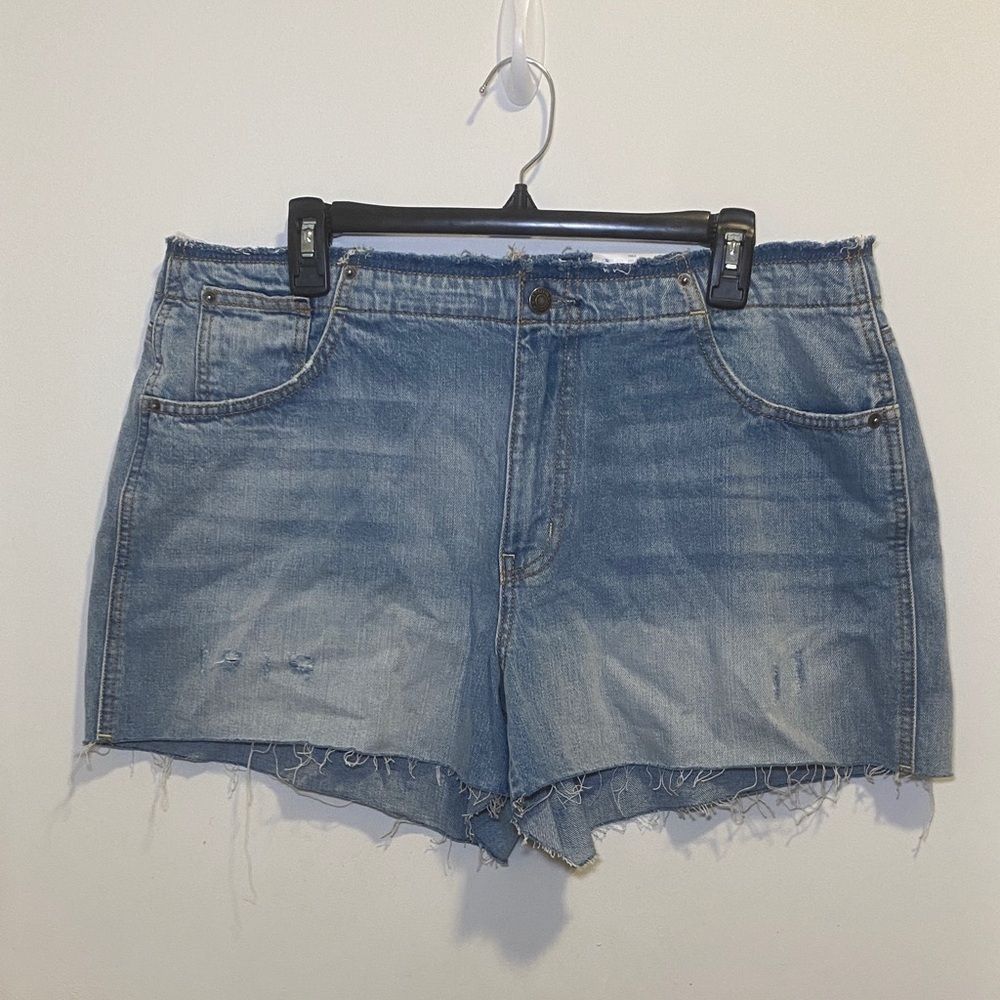 Arizona Jean Company Light Blue Denim Cutoff Shorts